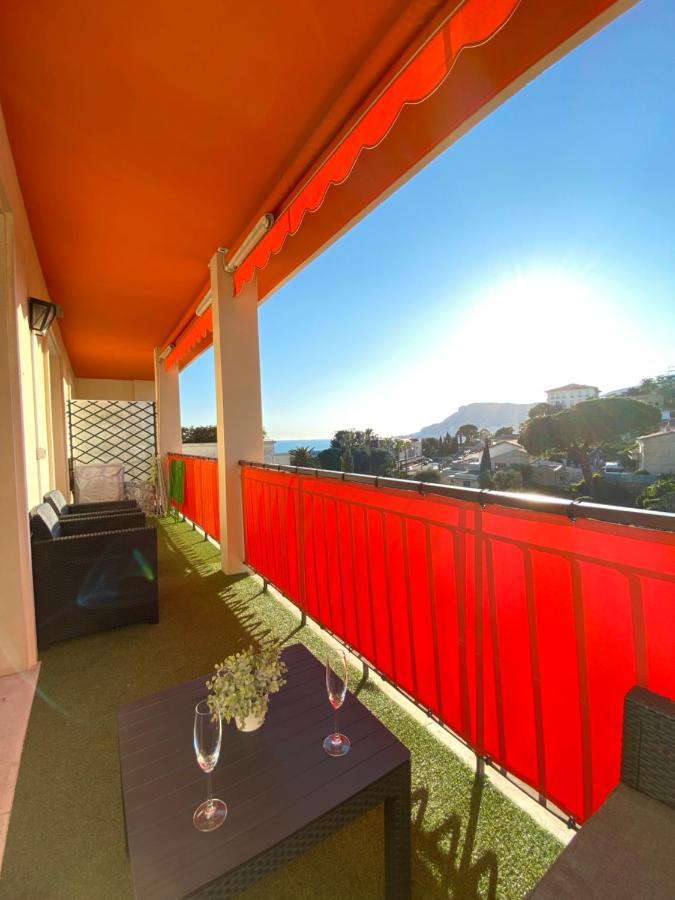 Charmant 2 Pieces Vue Sur Mer Et Monte-Carlo A Roquebrune Cap Martin Екстериор снимка