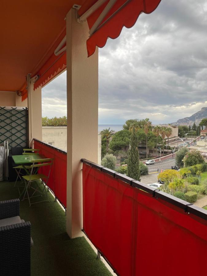 Charmant 2 Pieces Vue Sur Mer Et Monte-Carlo A Roquebrune Cap Martin Екстериор снимка